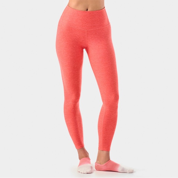 Beyond Yoga Pants - Beyond Yoga High Waisted Leggings – Coral Pink | XXS